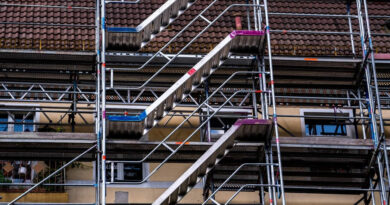 medidas de segurança ao utilizar andaimes suspensos